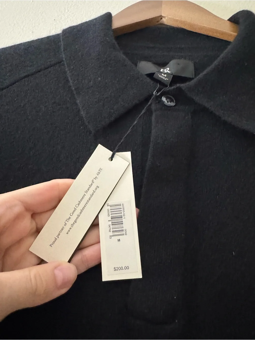 Banana Republic Black Collared Half-Zip Cardigan Sweater